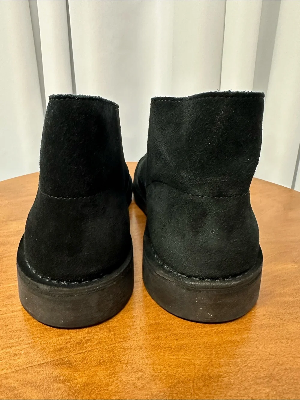 Clarks bushacre II Black Suede Men’s Chukka Boots size 11.5 new in box